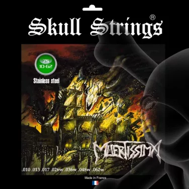 Picture of El Pradosaure 7S 10-62 Custom guitar string set. nb 0