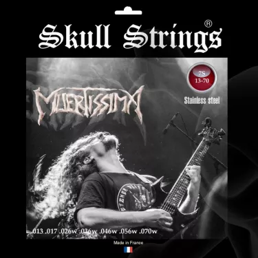 Photo de Set Skull Strings signature El Pradosaure 7s 13-70 nb 0